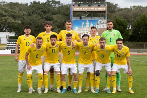 România U20/ FOTO: FRF.ro
