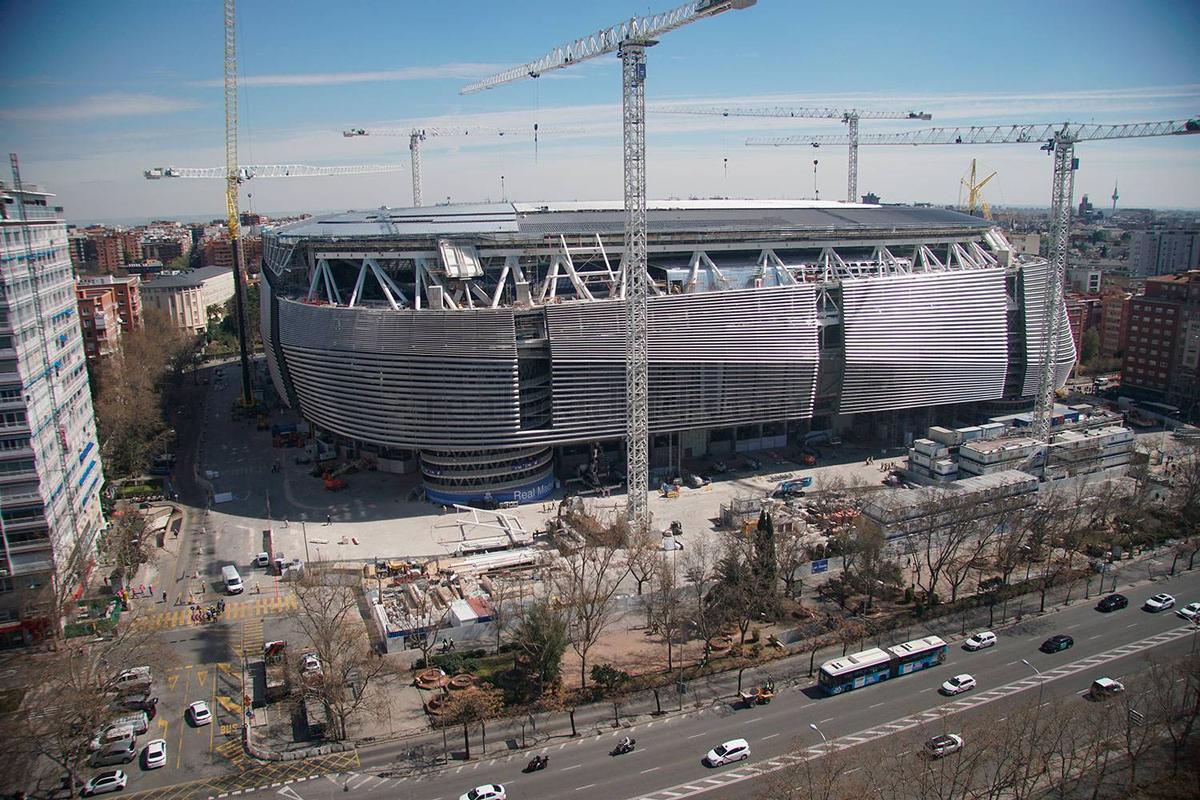 OZN-ul prinde contur! Noi imagini fabuloase cu „Santiago Bernabeu”, stadionul lui Real Madrid