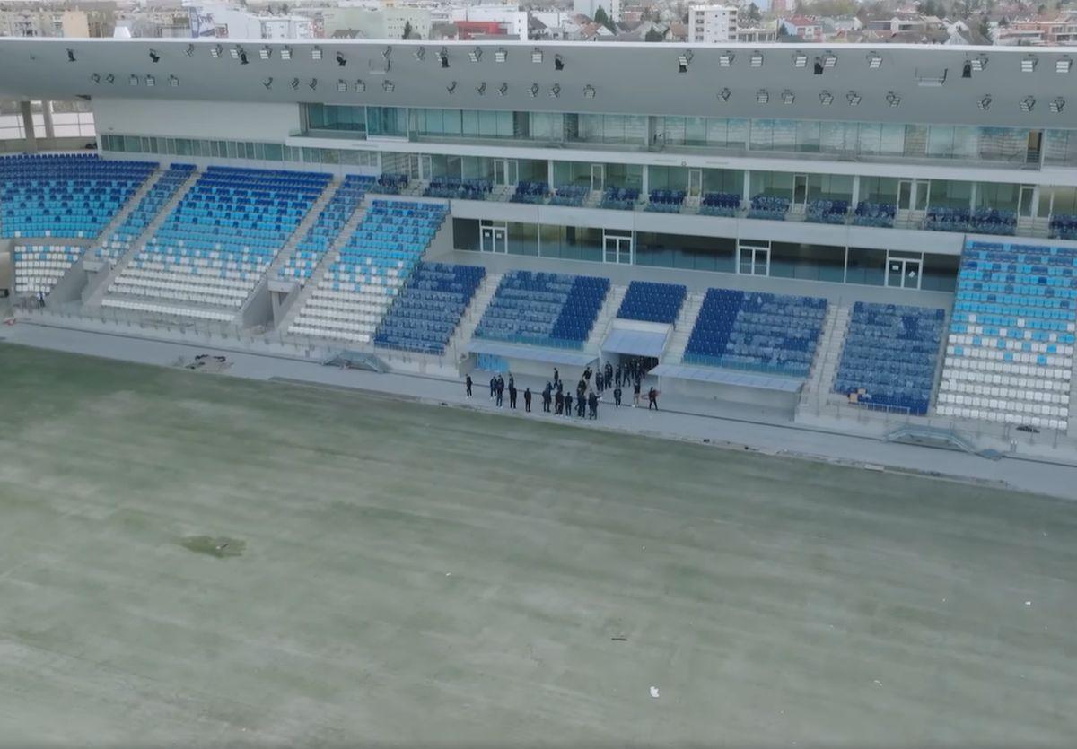 Guvernul maghiar a mai ridicat un stadion de 5 stele în afara țării, la NK Osijek