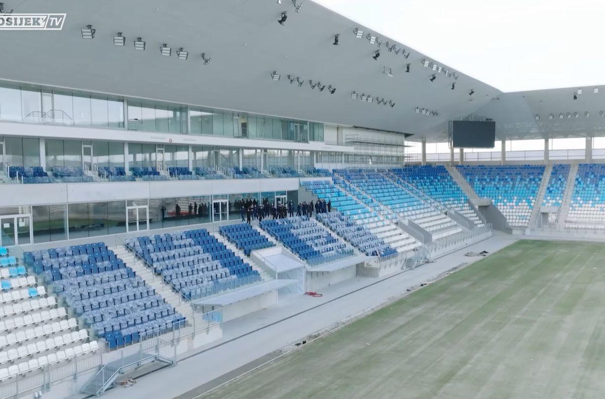 Guvernul maghiar a mai ridicat un stadion de 5 stele în afara țării, la NK Osijek