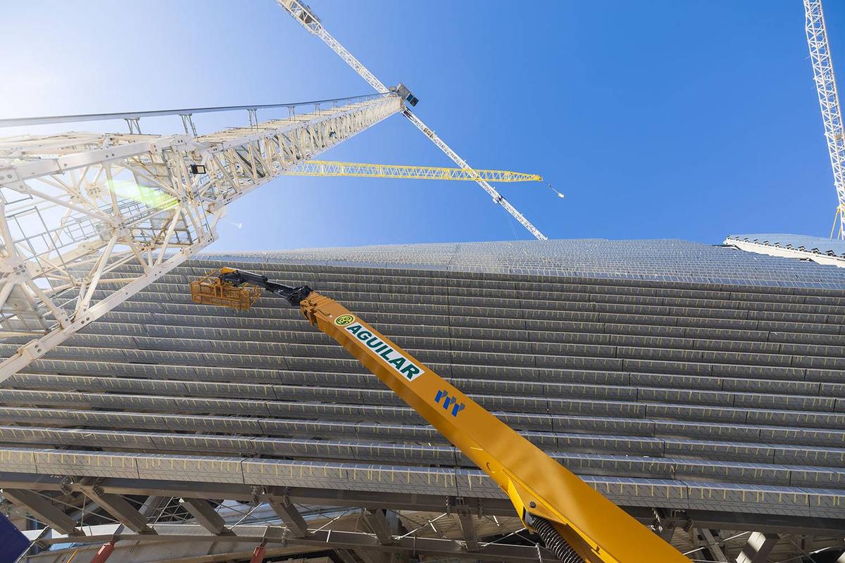 OZN-ul prinde contur! Noi imagini fabuloase cu „Santiago Bernabeu”, stadionul lui Real Madrid