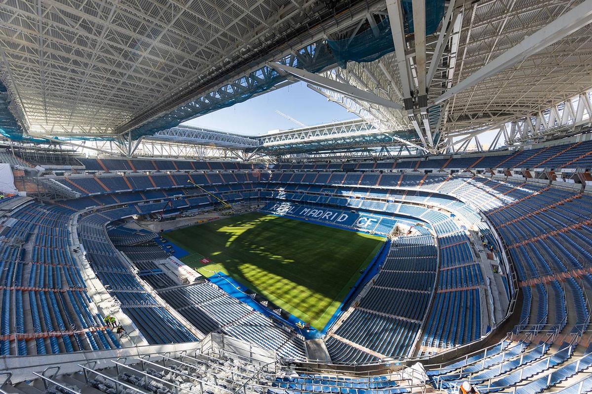 OZN-ul prinde contur! Noi imagini fabuloase cu „Santiago Bernabeu”, stadionul lui Real Madrid