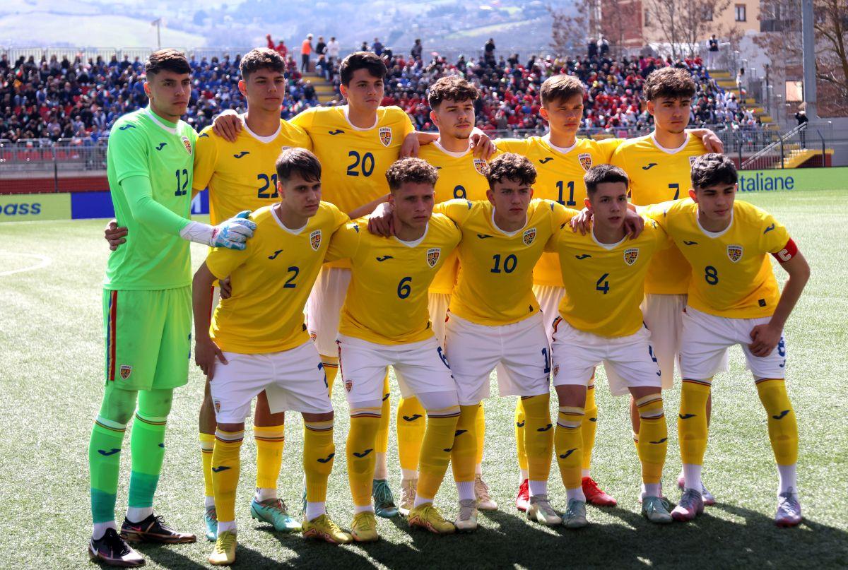 România U18, învinsă de Italia U18 într-un meci amical