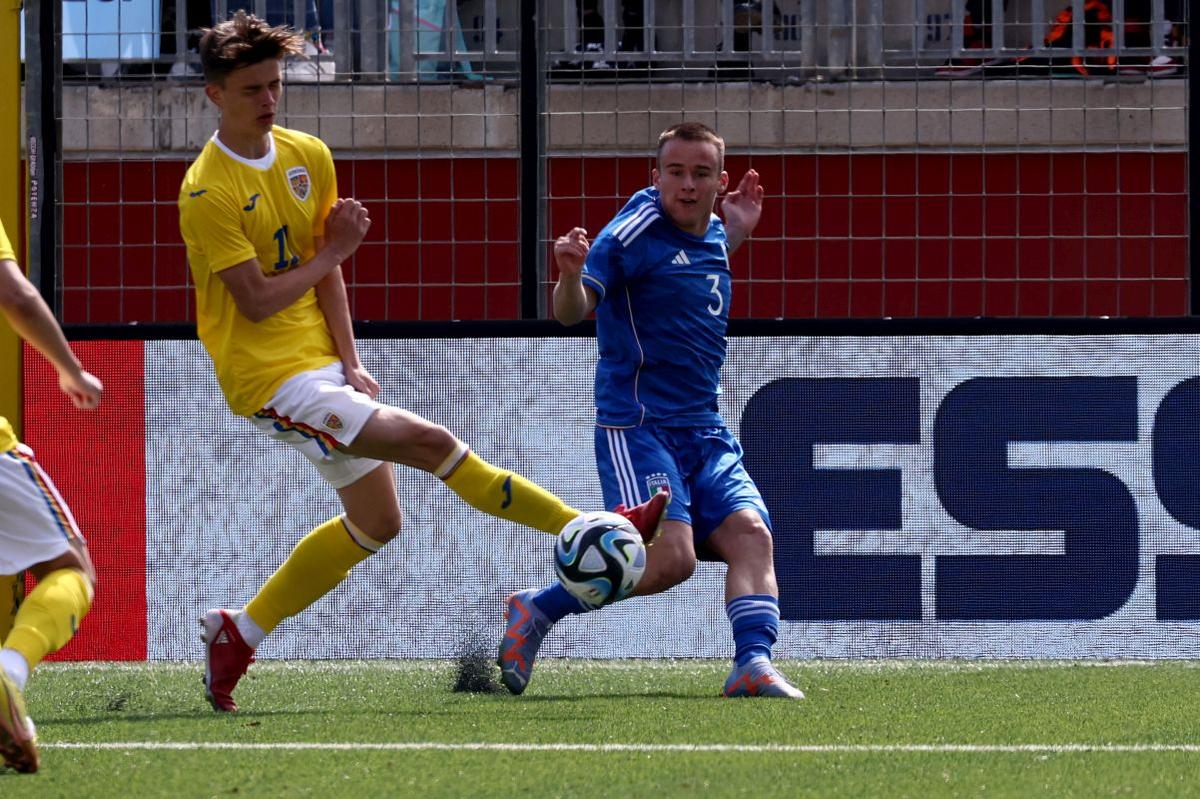 România U18, învinsă de Italia U18 într-un meci amical