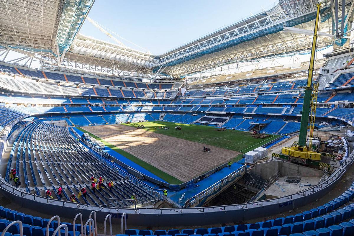 Noul „Santiago Bernabeu”, 23 martie 2023. Foto: realmadrid.com