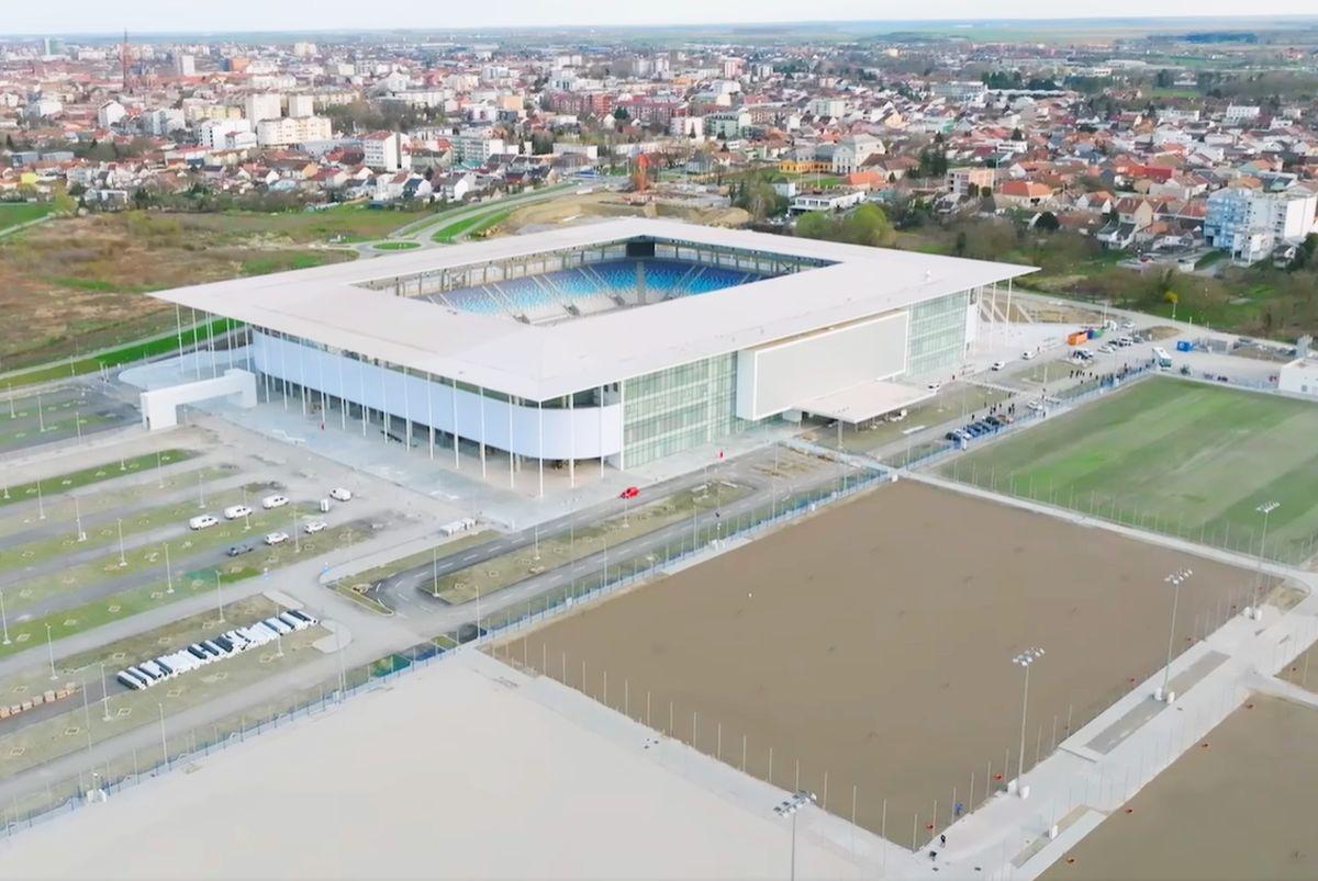 Guvernul maghiar a mai ridicat un stadion de 5 stele în afara țării, la NK Osijek
