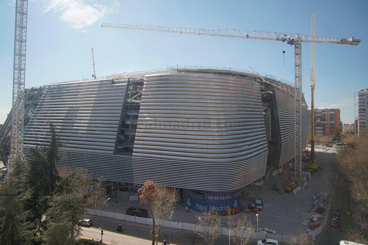 OZN-ul prinde contur! Noi imagini fabuloase cu „Santiago Bernabeu”, stadionul lui Real Madrid