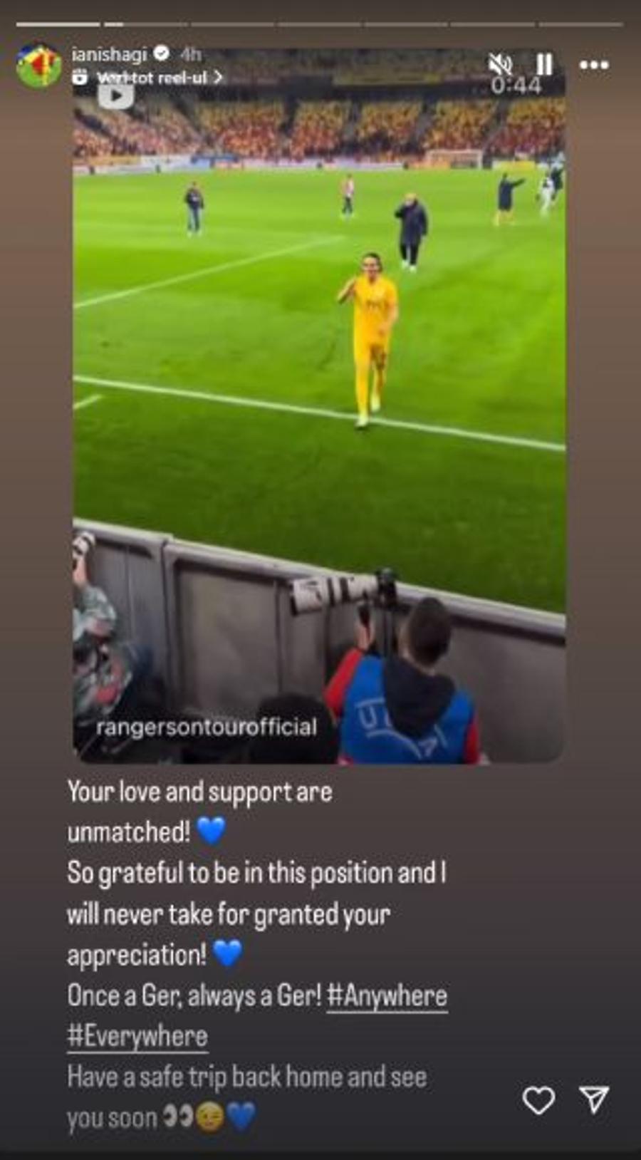 Ianis Hagi le-a dezvăluit fanilor de pe Arena Națională viitoarea echipă: „Ne vedem”