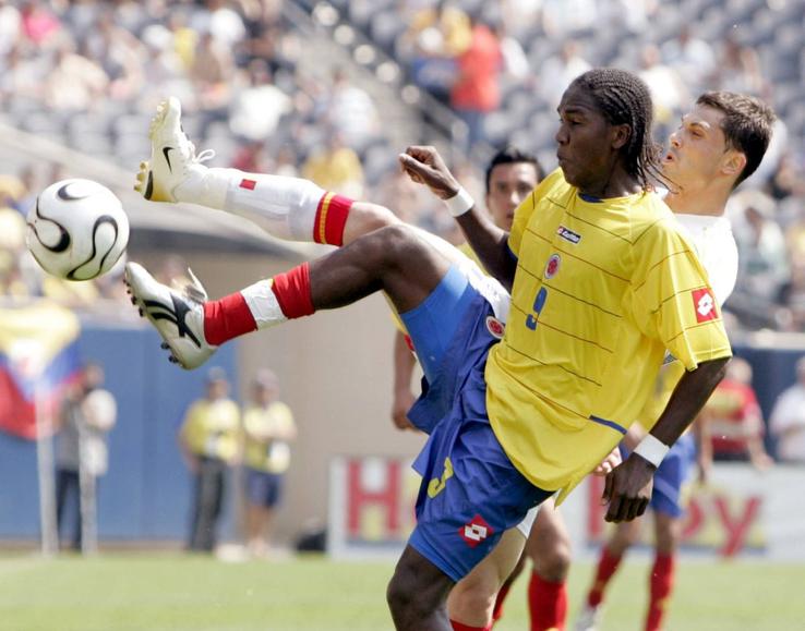 Imagini din amicalul Columbia - România 0-0, din 27 mai 2006 / Sursă foto: Imago Images