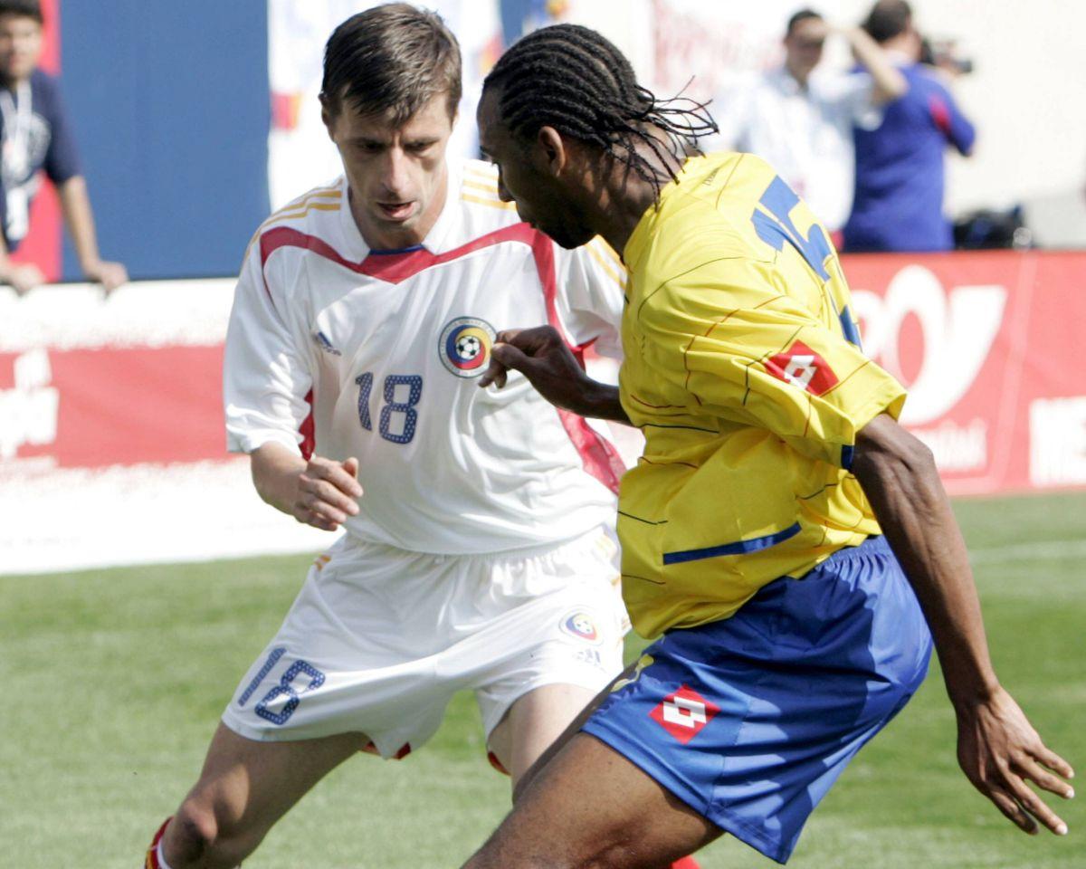 Imagini uitate de timp de la amicalul Columbia - România din 2006