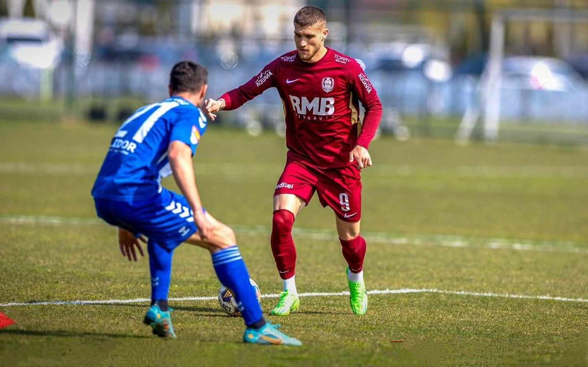 CFR Cluj, victorie la limită cu locul 18 în Liga 2. Ce jucători a testat Adi Mutu