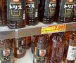 Whiskey-ul se vinde la bidoane de plastic de 4 litri