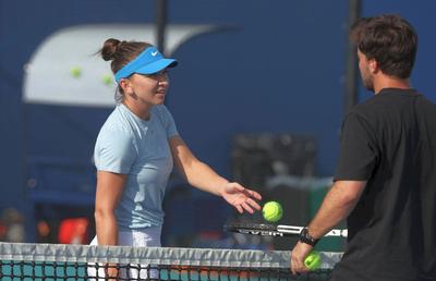 Ce au observat americanii în relația Simona Halep - Patrick Mouratoglou, la Miami Open