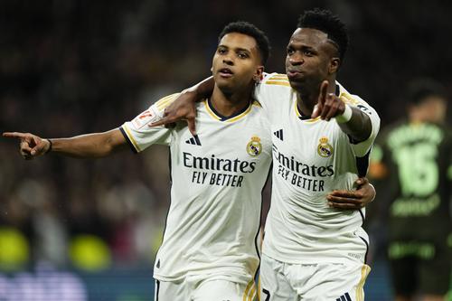 Rodrygo ;i Vinicius Jr uniți în lupta contra rasismului / Foto: Imago