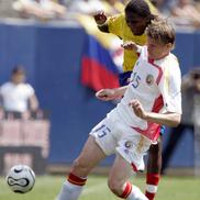 Imagini din amicalul Columbia - România 0-0, din 27 mai 2006 / Sursă foto: Imago Images