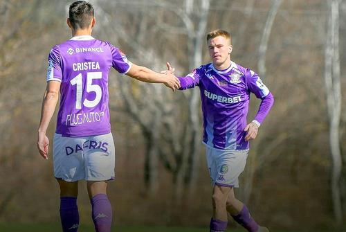 Rapid a învins-o pe CS Mioveni într-un meci amical // sursă foto: Facebook @ FC Rapid 1923