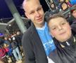 Sosia lui Haaland, pe stadionul din Chișinău / Sursă foto: Instagram