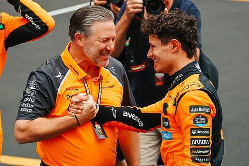Lando Norris după MP China / Foto: Imago