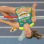 Nicola Olyslagers în acțiune  la Campionatele Mondiale indoor de la Nanjing FOTO Imago Images