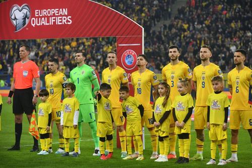 Stanciu, Niță, Bancu, Răzvan Marin, Mihai Popescu, Drăguș Marius Marin,  România - Bosnia/ foto: Cristi Preda (GSP)