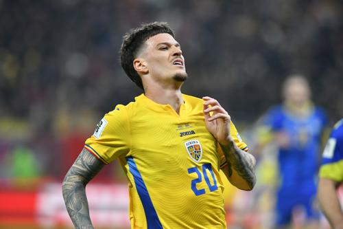 Dennis Man,  România - Bosnia/ foto: Cristi Preda (GSP)