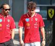 Charles Leclerc și Lewis Hamilton // foto: Imago Images
