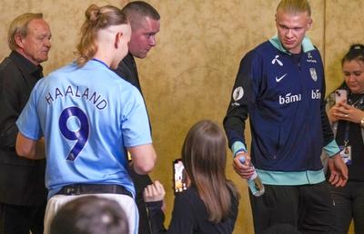 Erling Haaland după o lună în Moldova » Scene tari la Chișinău! Sosia norvegianului a ajuns lângă starul lui City: ce a urmat