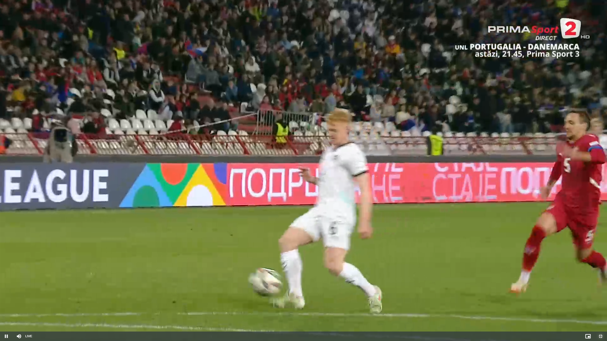 „Tricolori”, ați văzut? » Cum a putut să piardă Austria în Liga Națiunilor: adversara României a primit un gol comic, sub privirile lui Florucz