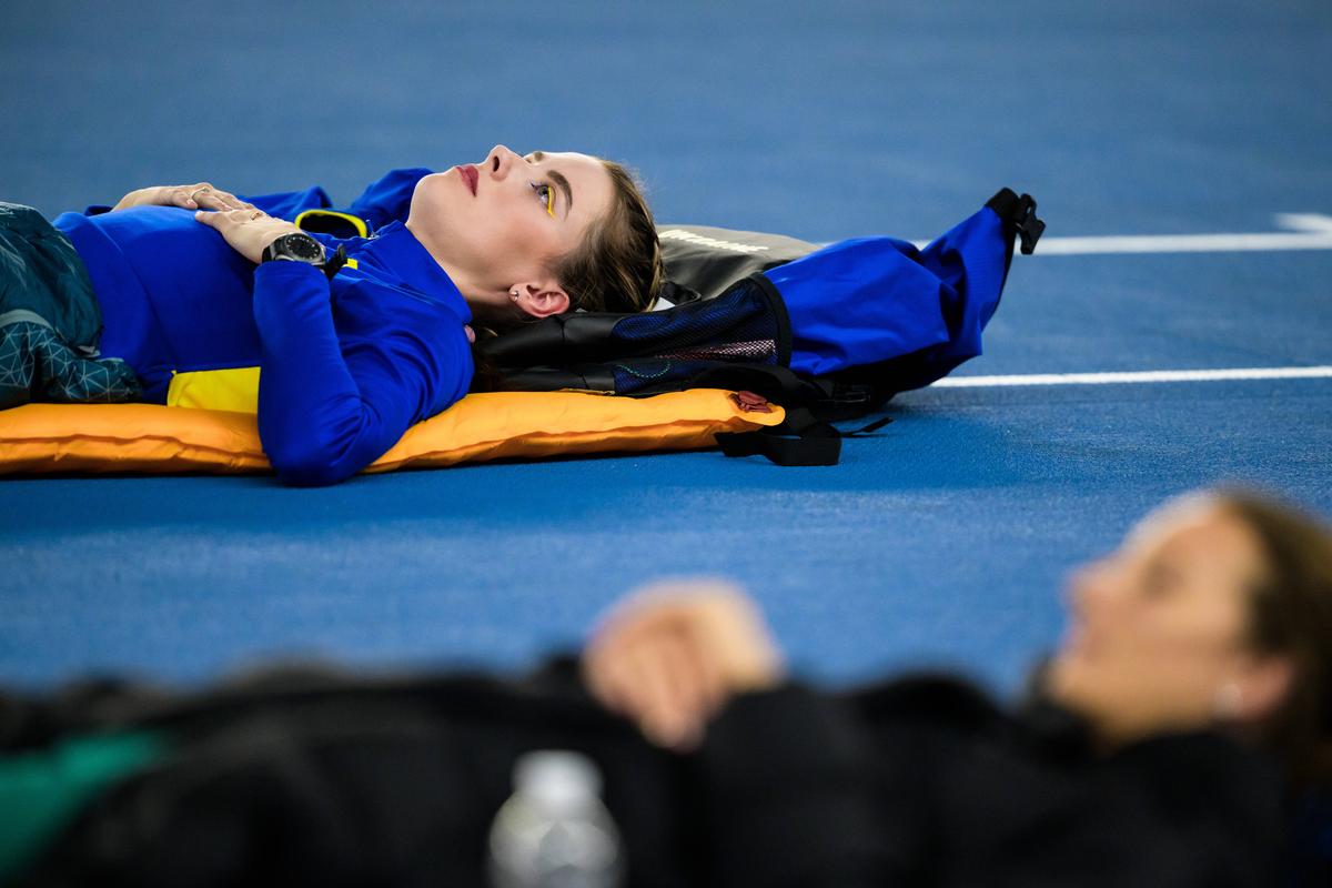 Yaroslava Mahuchikh, învinsă la Campionatele Mondiale indoor