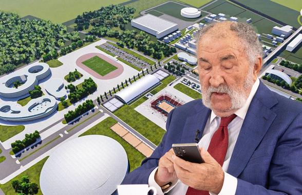 Ion Țiriac vrea o investiție de 50 de milioane de euro într-un stadion de fotbal! "Nu mă mai țineți ani la rând pentru aprobări!”