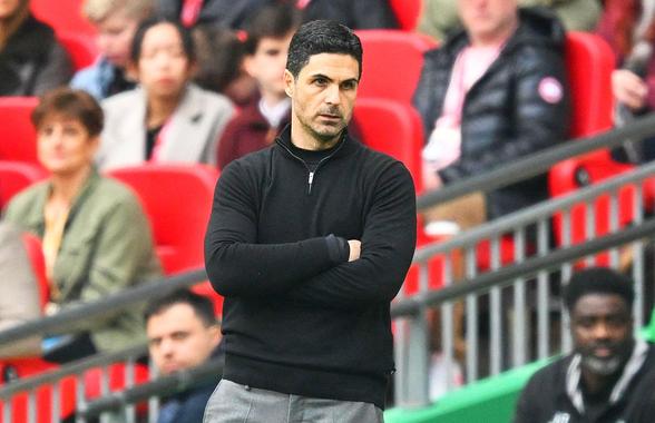 Mikel Arteta a primit două lovituri după ce Arsenal a pierdut prima finală a sezonului: „E o accidentare la gambă”
