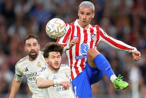 Griezmann, în acțiune contra lui Real Madrid // foto: Guliver/gettyimages
