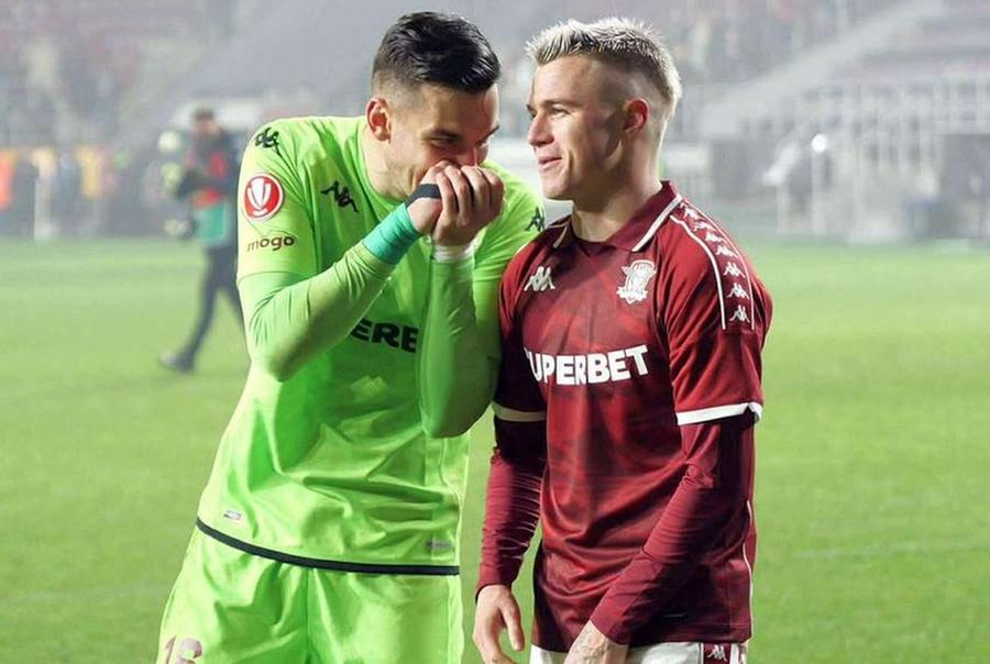 Marian Aioani (stânga) și Claudiu Petrila (dreapta) / Foto: Imago Images Probleme pentru Pancu la debut! Rapid, fără un om de bază cu Sepsi