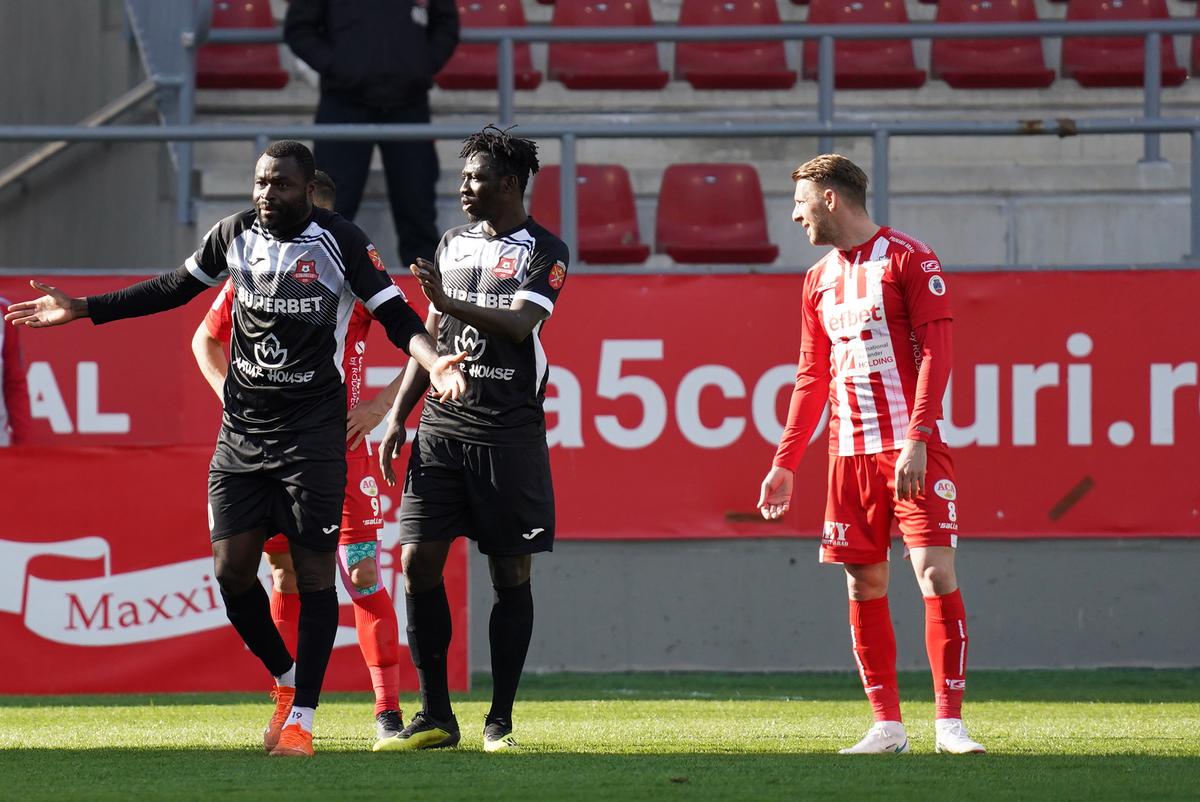 UTA - Hermannstadt 0-1 » Surpriză mare în play-out, după un gol improbabil! Clasamentul actualizat