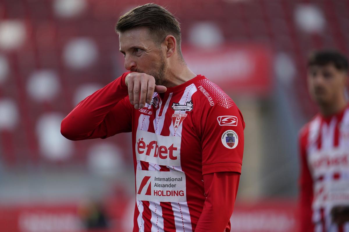 UTA - Hermannstadt 0-1 » Surpriză mare în play-out, după un gol improbabil! Clasamentul actualizat