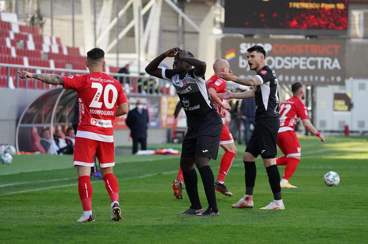 UTA - Hermannstadt 0-1 » Surpriză mare în play-out, după un gol improbabil! Clasamentul actualizat