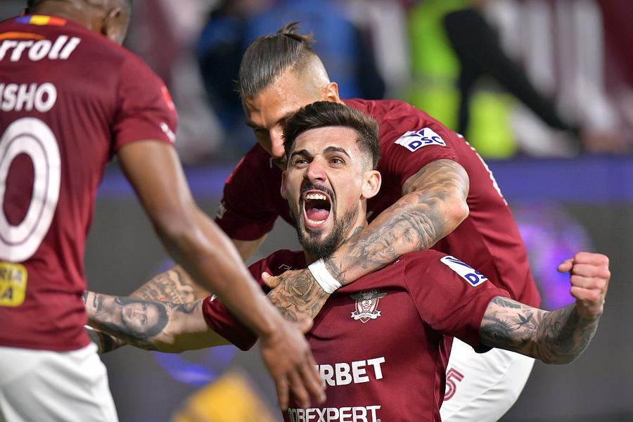 Alex Albu a înscris în Rapid - FCSB // foto: GSP Un rapidist se antrenează cu Steaua!
