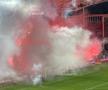 Mititelu jr., mesaj tăios la pauza meciului Rapid - FCSB: „Distrugerea fotbalului românesc prin manevrarea arbitrajului”