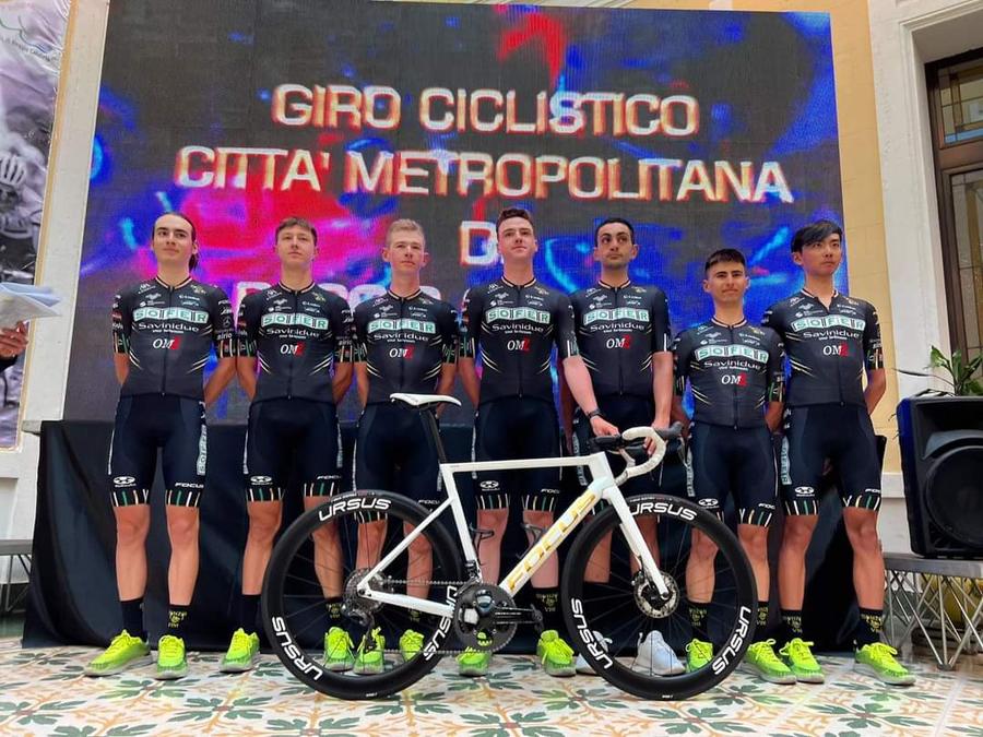 Constănțeanul alături de colegii de la echipa Sofer Savini Due OMZ Puștiul român Mihnea Harasim a pedalat în curse alături de Alexei Lutsenko, Rafal Majka, Damiano Caruso sau Elia Viviani