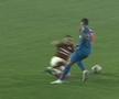 Onea îl „pulverizează” pe Florinel Coman, dar scapă cu „galben” / Captură Digi Sport