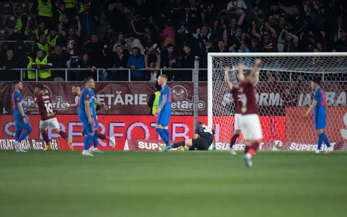 Rapid - FCSB 1-0 » Cadoul lui Mutu pentru Hagi: Feșnic, Moldovan și mult noroc pentru o victorie mare a Rapidului! Game over la titlu pentru FCSB?