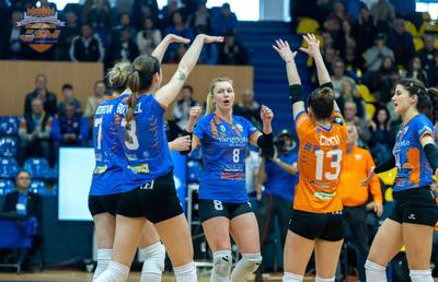 CSM Târgovişte și Alba Blaj vor lupta pentru trofeul Diviziei A1 la volei feminin