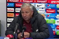 Dan Petrescu s-a văitat de subțirimea lotului, a criticat arbitrajul, dar a făcut și o remarcă neașteptată: „Înseamnă că eu sunt problema”