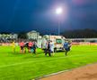 Benzar, accidentat grav de Abdallah / foto: Ionuț Tăbultoc
