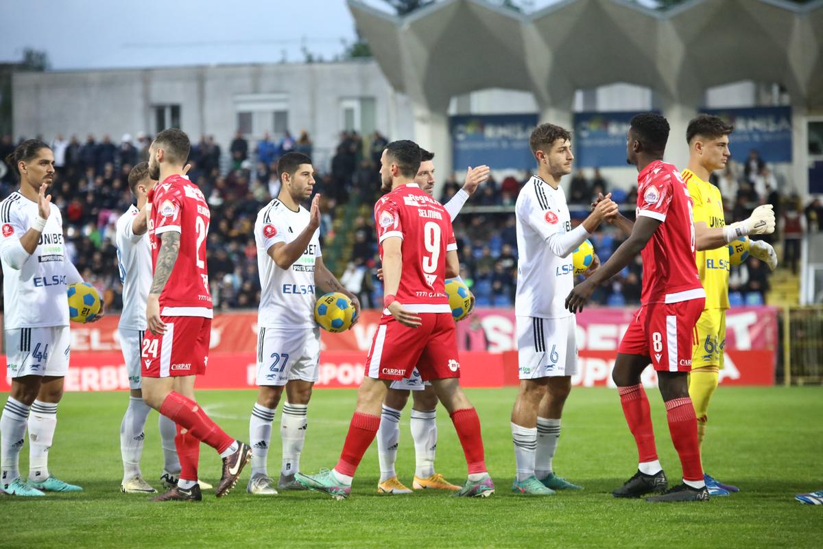 Botoșani - Dinamo, 23 aprilie