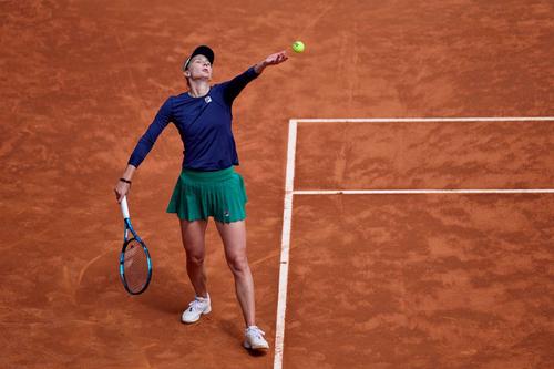Irina Begu în meciul din turul 1 la Madrid 2024 Foto: Imago
