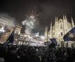 Sărbătoarea fanilor lui Inter Milano după câștigarea Scudetto / Foto: Imago Images
