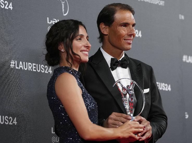 Maria Francisca Perello și Rafael Nadal, la Gala Premiilor Laureus / Sursă foto: Imago Images