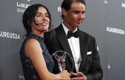 Imagini rare! Apariție rafinată a soției lui Rafael Nadal la Gala Premiilor Laureus » „Xisca”, o prezență atipică: discreție înainte de toate