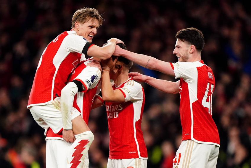 Arsenal a învins-o pe Chelsea cu scorul de 5-0, într-o partidă restantă care ar fi trebuit să se dispute în runda cu numărul#29 din Premier League.